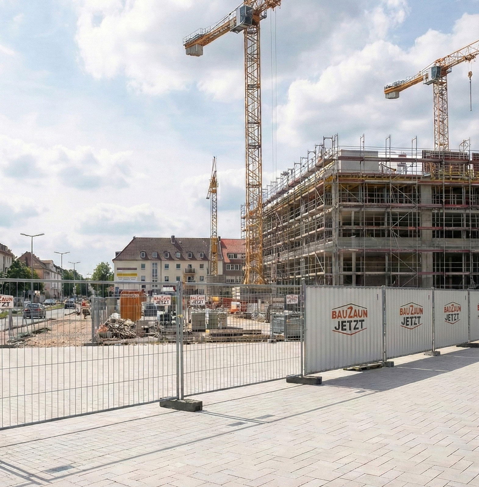 Bauzaun mieten in Stolberg - Bauzaun.jetzt